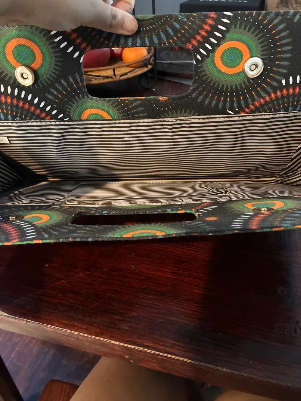 Portable Electronics Carrying Case - Black Multi